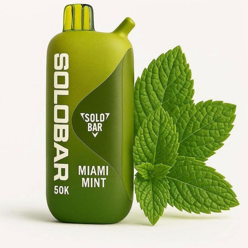 Miami Mint - Solo Bar 50000 Puffs - Dally Vapes