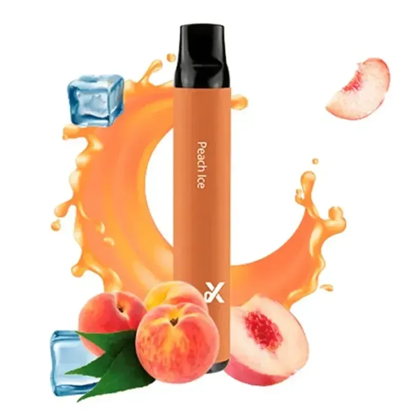 Peach Ice- Solo X 1500 Puffs - Dally Vapes