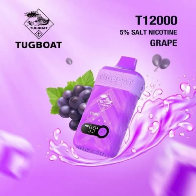 Grape-Tugboat T12000 - Dally Vapes