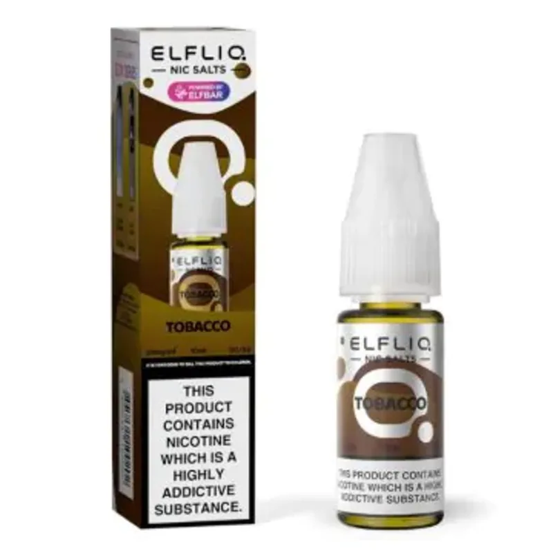 Tobacco-Elfliq Nic Salt - Dally Vapes