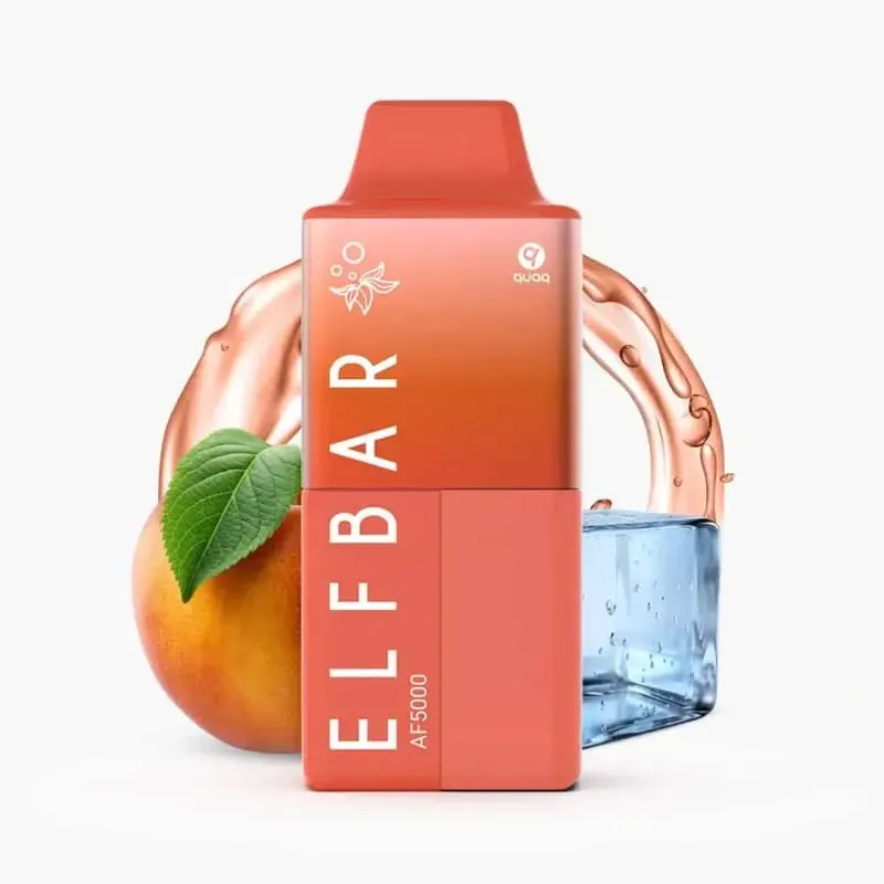 Peach Ice-Elfbar AF5000 - Dally Vapes