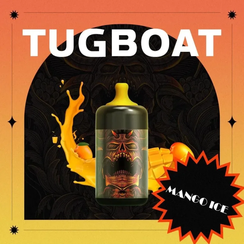 Tugboat Ultra 6000 Puffs-Mango Ice Tugboat Ultra 6000 Puffs-Mango Ice - Dally Vapes
