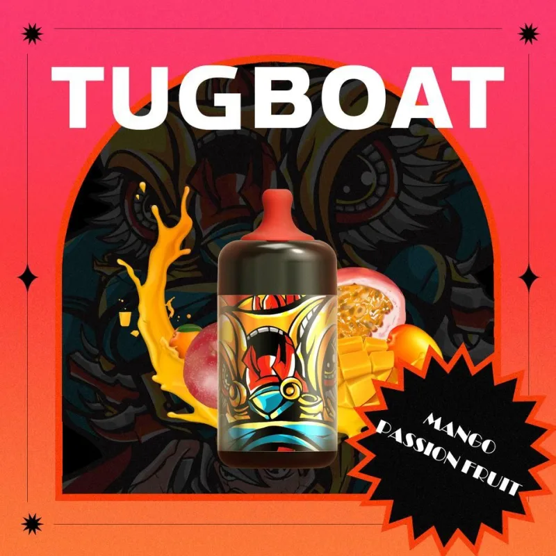 Tugboat Ultra 6000 Puffs-Mango Passion Tugboat Ultra 6000 Puffs-Mango Passion - Dally Vapes