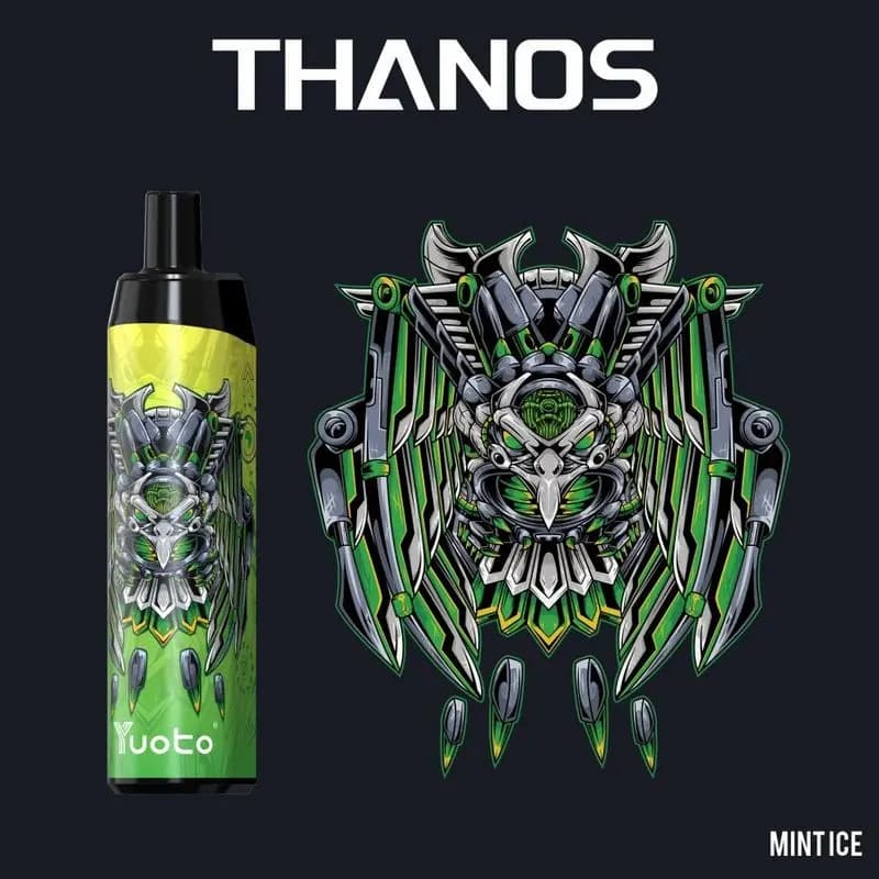 Yuoto Thanos Mint Ice 5000 Puffs Yuoto Thanos Mint Ice 5000 Puffs - Dally Vapes
