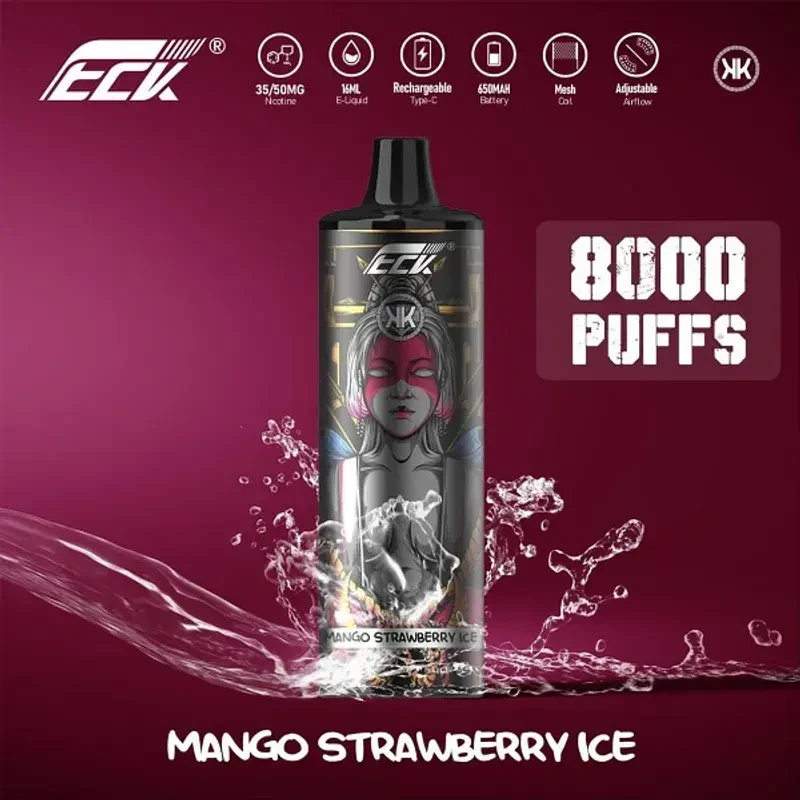 KK Energy 8000 puffs- Mango Strawberry Ice KK Energy 8000 puffs- Mango Strawberry Ice - Dally Vapes
