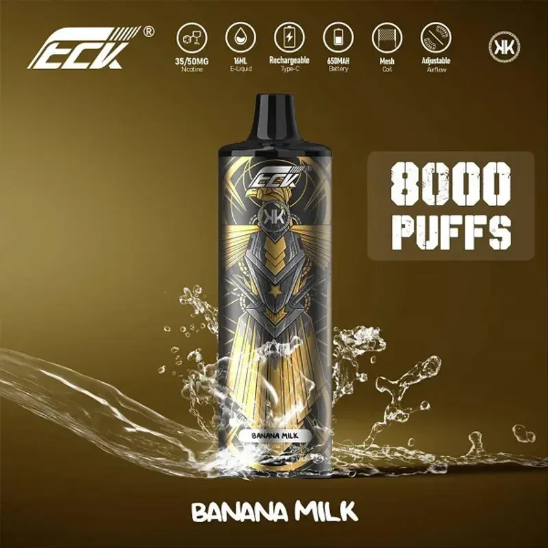 KK Energy 8000 Puffs-Banana Milk KK Energy 8000 Puffs-Banana Milk - Dally Vapes
