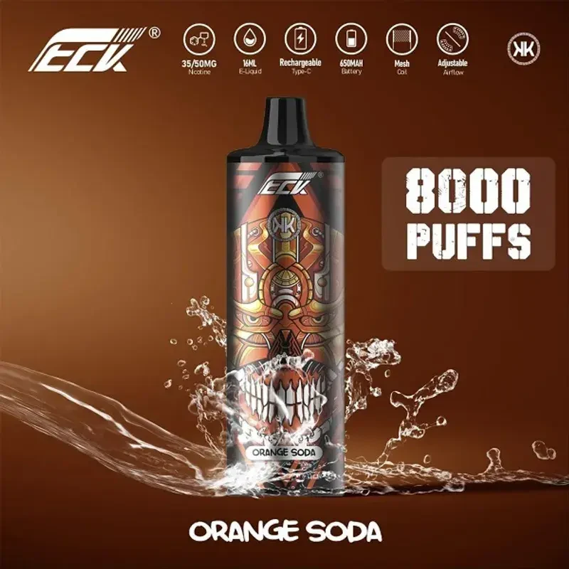 KK Energy 8000 puffs-Orange Soda KK Energy 8000 puffs-Orange Soda - Dally Vapes