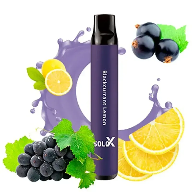 Solo X – Blackcurrant Lemon Solo X – Blackcurrant Lemon - Dally Vapes