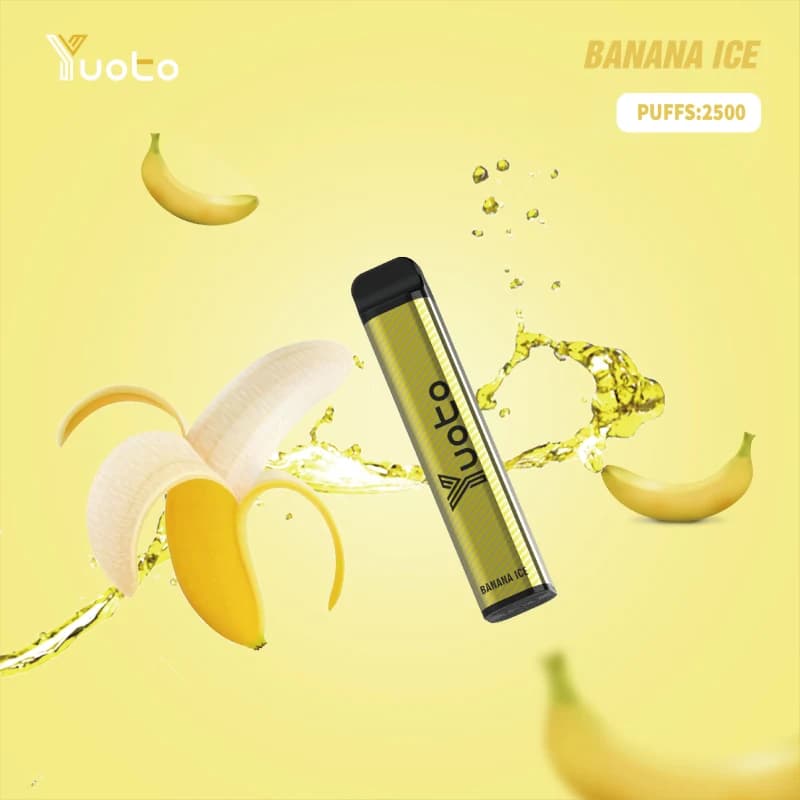 Yuoto XXL 2500 Puffs-Banana Ice Yuoto XXL 2500 Puffs-Banana Ice - Dally Vapes
