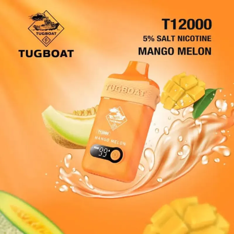 Mango Melon-Tugboat T12000 Mango Melon-Tugboat T12000 - Dally Vapes