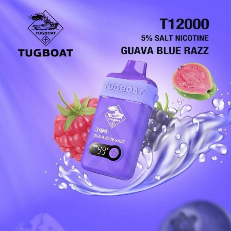 Guava Blue Razz-Tugboat T12000 Guava Blue Razz-Tugboat T12000 - Dally Vapes