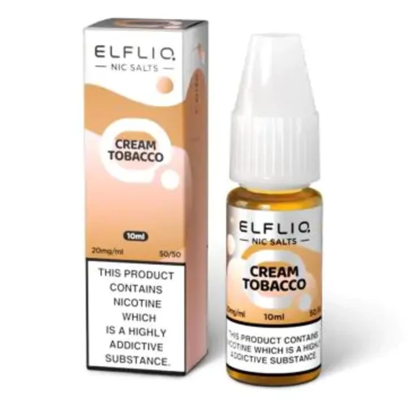 Cream tobacco-Elfliq Nic Salt Cream tobacco-Elfliq Nic Salt - Dally Vapes