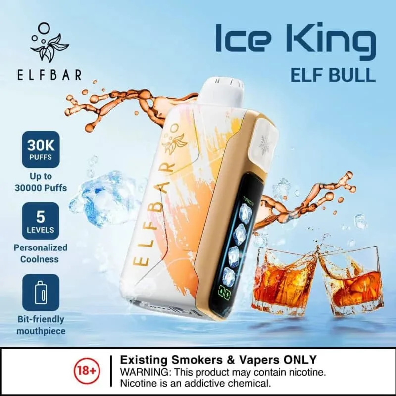 Elf Bull- Elfbar Ice King 30000 Elf Bull- Elfbar Ice King 30000 - Dally Vapes
