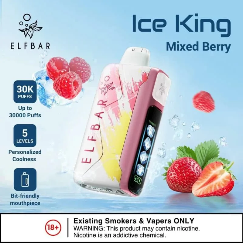 Mixed Berry- Elfbar Ice King 30000 puffs Mixed Berry- Elfbar Ice King 30000 puffs - Dally Vapes