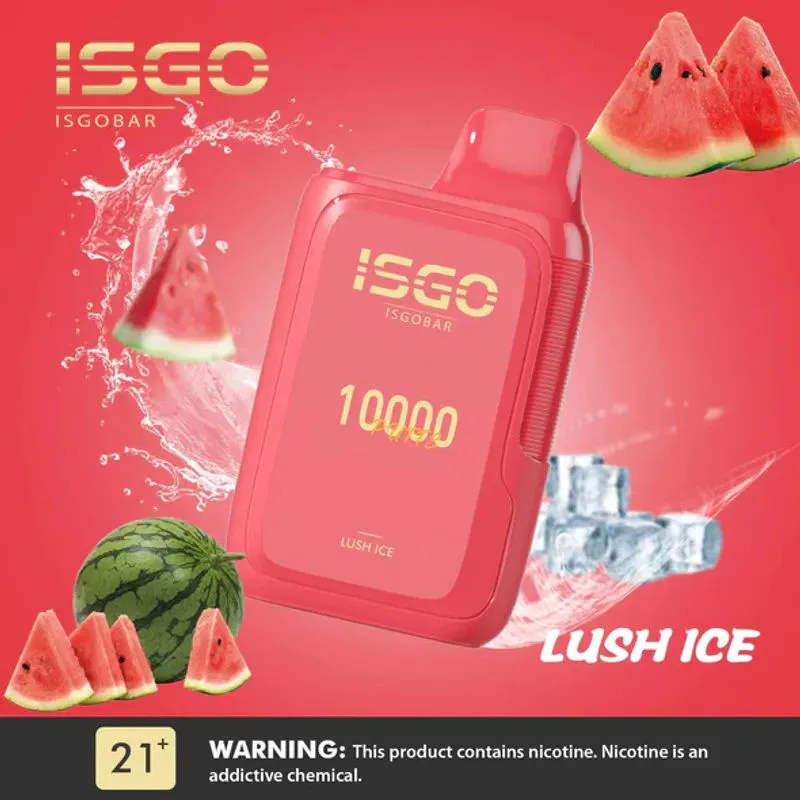 Lush Ice-ISGO BAR 10000 Puffs Lush Ice-ISGO BAR 10000 Puffs - Dally Vapes
