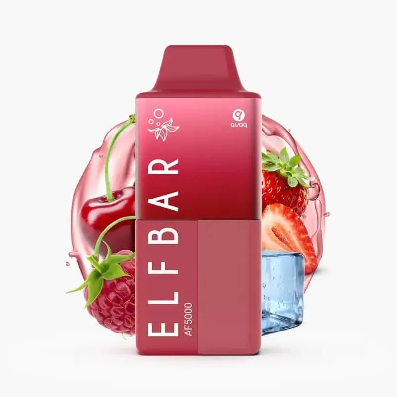 Strawberry Raspberry Cherry-Elfbar AF5000 Strawberry Raspberry Cherry-Elfbar AF5000 - Dally Vapes