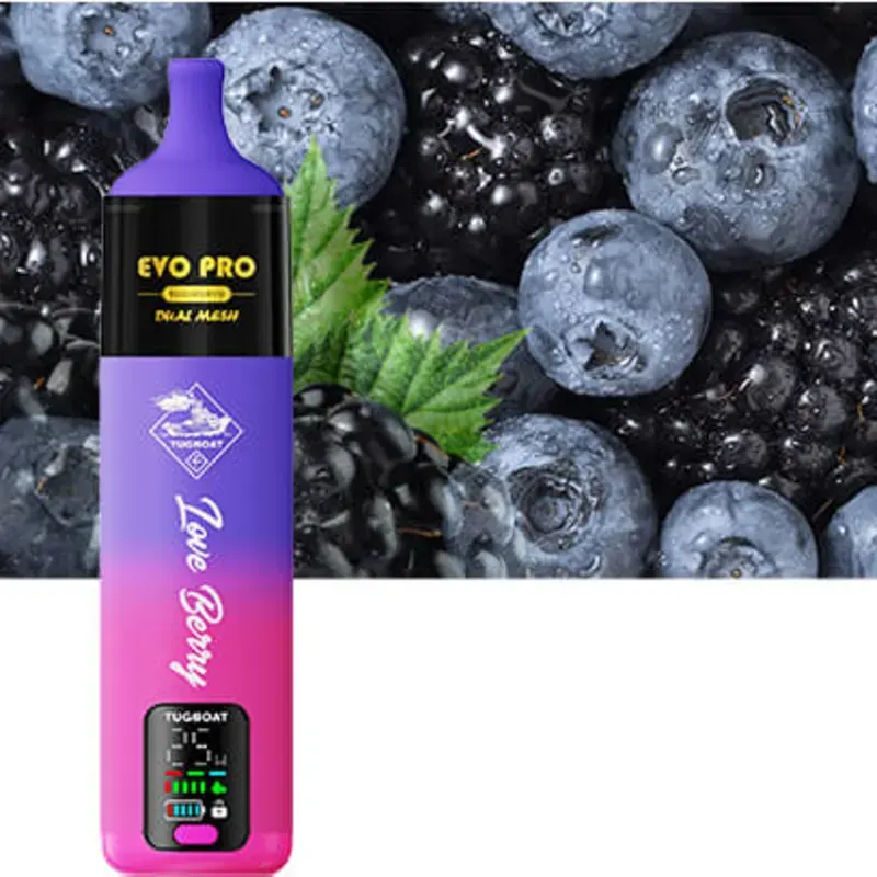 Love Berry - Tugboat Evo Pro 15000 puffs Love Berry - Tugboat Evo Pro 15000 puffs - Dally Vapes