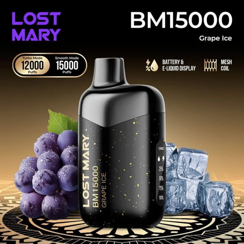 Grape Ice- Lost Mary BM15000 Grape Ice- Lost Mary BM15000 - Dally Vapes