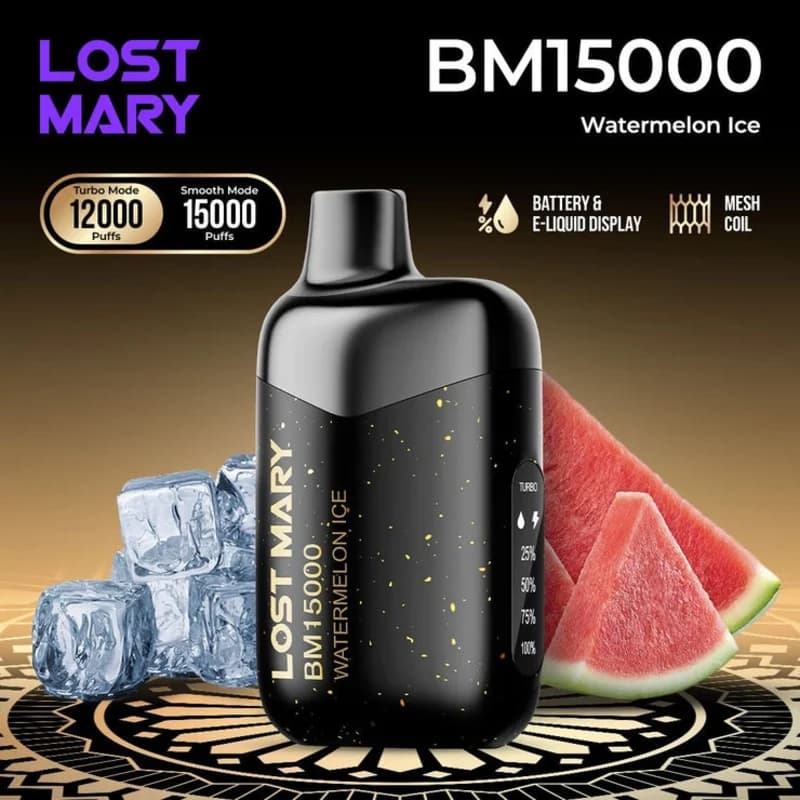 Watermelon Ice - Lost Mary BM - 15000 Puffs Watermelon Ice - Lost Mary BM - 15000 Puffs - Dally Vapes
