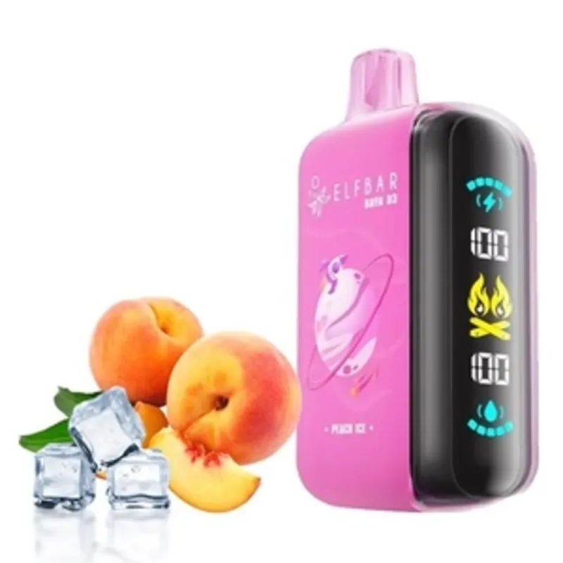 Peach Ice - Elf Bar Raya D3 25000 Puffs Peach Ice - Elf Bar Raya D3 25000 Puffs - Dally Vapes