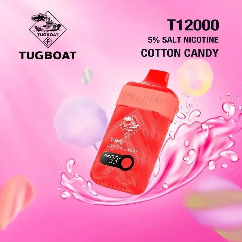 Cotton Candy - Tugboat T12000 Cotton Candy - Tugboat T12000 - Dally Vapes