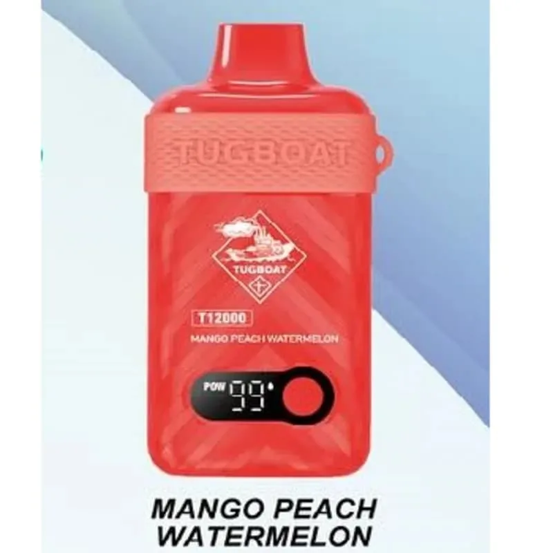 Mango Peach Watermelon - Tugboat T12000 Mango Peach Watermelon - Tugboat T12000 - Dally Vapes