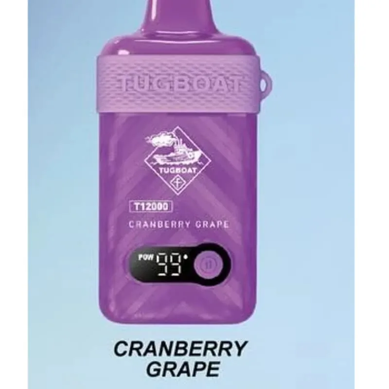 Cranberry Grape - Tugboat T12000 Cranberry Grape - Tugboat T12000 - Dally Vapes