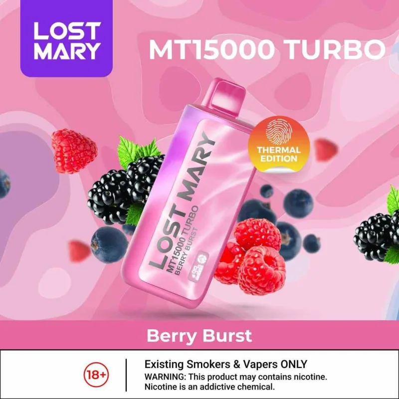 Berry Burst - Lost Mary MT 15000 Puffs Berry Burst - Lost Mary MT 15000 Puffs - Dally Vapes