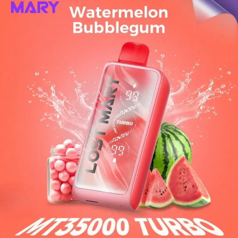 Watermelon Bubblegum - Lost Mary MT 35000 Puffs Watermelon Bubblegum - Lost Mary MT 35000 Puffs - Dally Vapes