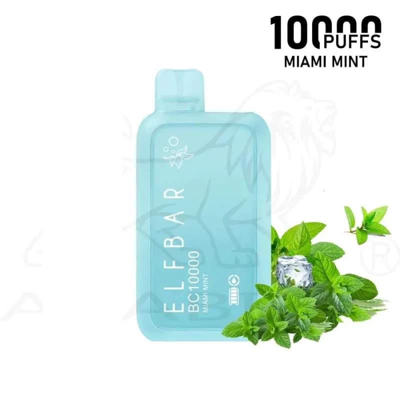 Miami Mint - Elf Bar BC 10000 Puffs Miami Mint - Elf Bar BC 10000 Puffs - Dally Vapes