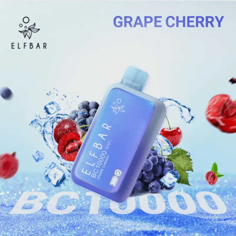 Grape Cherry - Elf Bar BC 10000 Puffs Grape Cherry - Elf Bar BC 10000 Puffs - Dally Vapes